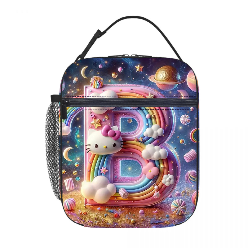 Karštas išpardavimas tarpvalstybiniu mastu, „Hello Kitty“ pietų maišelis su izoliacija, ledo maišelis, pikniko izoliacija, pietų dėžutė, biuro darbuotojams su ryžių maišeliu