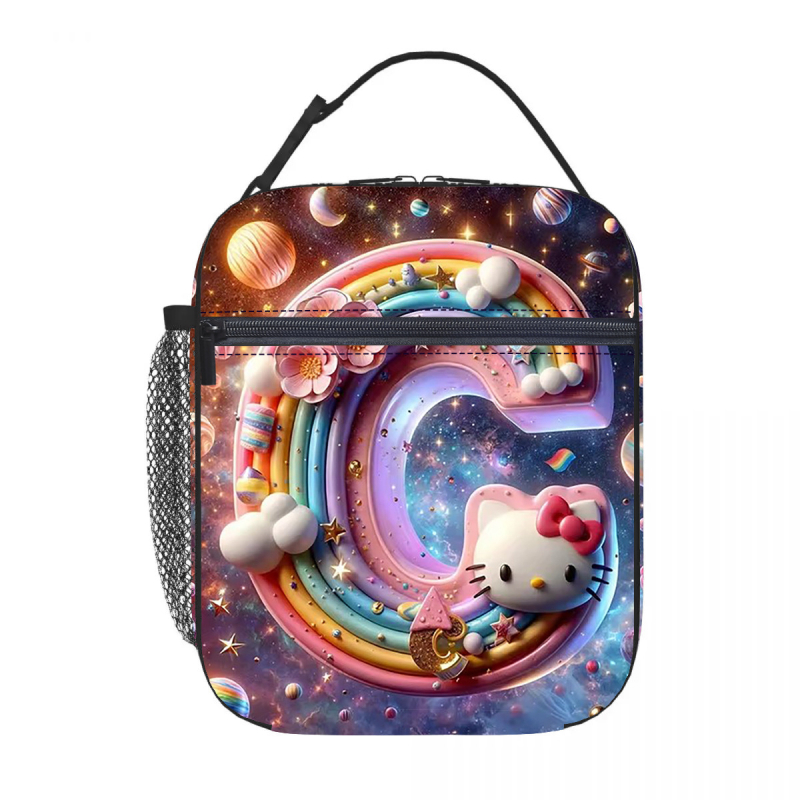 Karštas išpardavimas tarpvalstybiniu mastu, „Hello Kitty“ pietų maišelis su izoliacija, ledo maišelis, pikniko izoliacija, pietų dėžutė, biuro darbuotojams su ryžių maišeliu