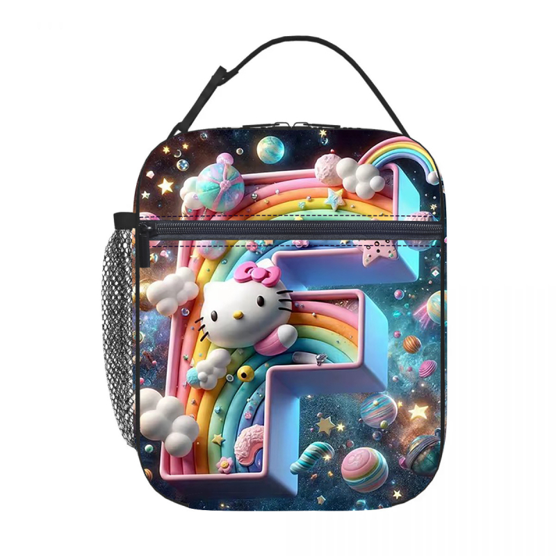 Karštas išpardavimas tarpvalstybiniu mastu, „Hello Kitty“ pietų maišelis su izoliacija, ledo maišelis, pikniko izoliacija, pietų dėžutė, biuro darbuotojams su ryžių maišeliu