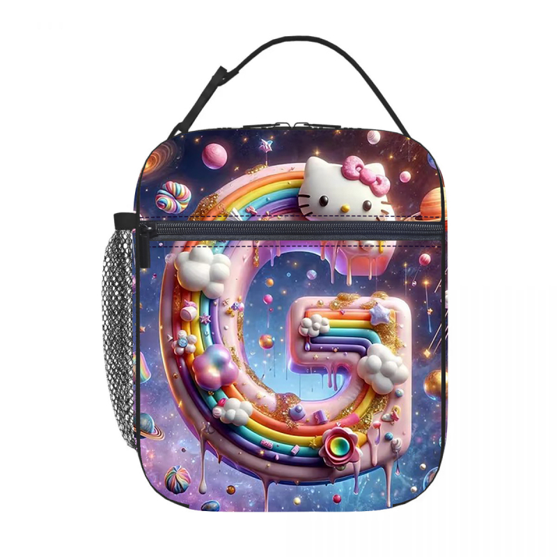 Karštas išpardavimas tarpvalstybiniu mastu, „Hello Kitty“ pietų maišelis su izoliacija, ledo maišelis, pikniko izoliacija, pietų dėžutė, biuro darbuotojams su ryžių maišeliu