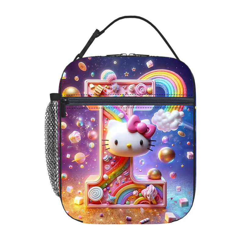 Karštas išpardavimas tarpvalstybiniu mastu, „Hello Kitty“ pietų maišelis su izoliacija, ledo maišelis, pikniko izoliacija, pietų dėžutė, biuro darbuotojams su ryžių maišeliu