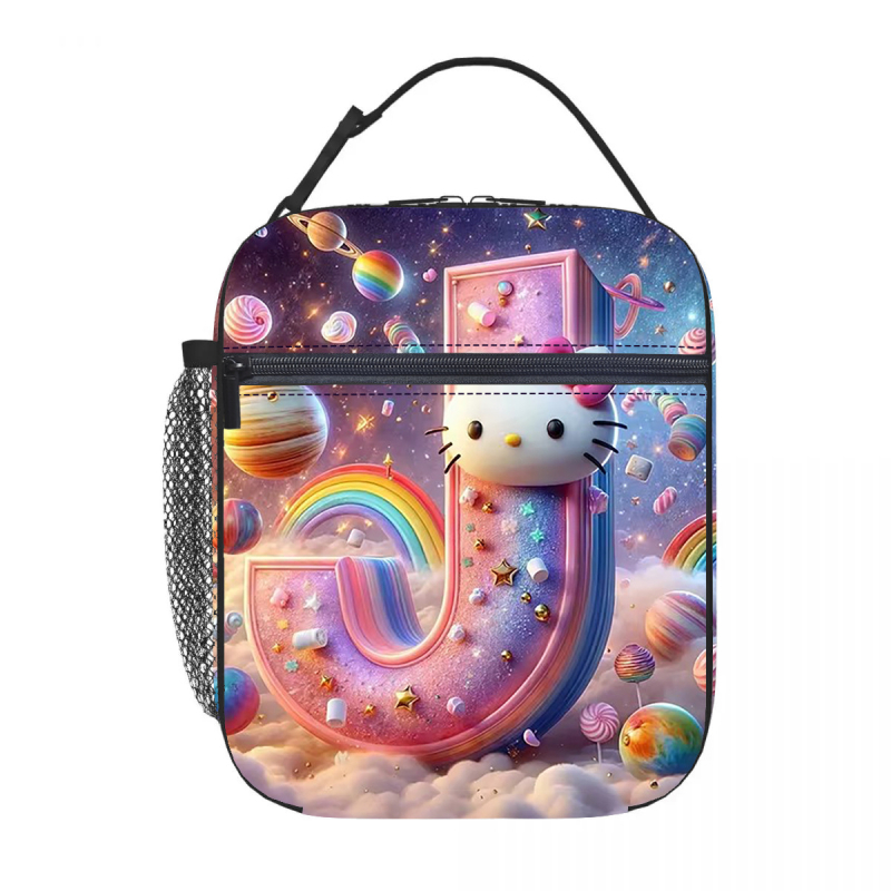 Karštas išpardavimas tarpvalstybiniu mastu, „Hello Kitty“ pietų maišelis su izoliacija, ledo maišelis, pikniko izoliacija, pietų dėžutė, biuro darbuotojams su ryžių maišeliu