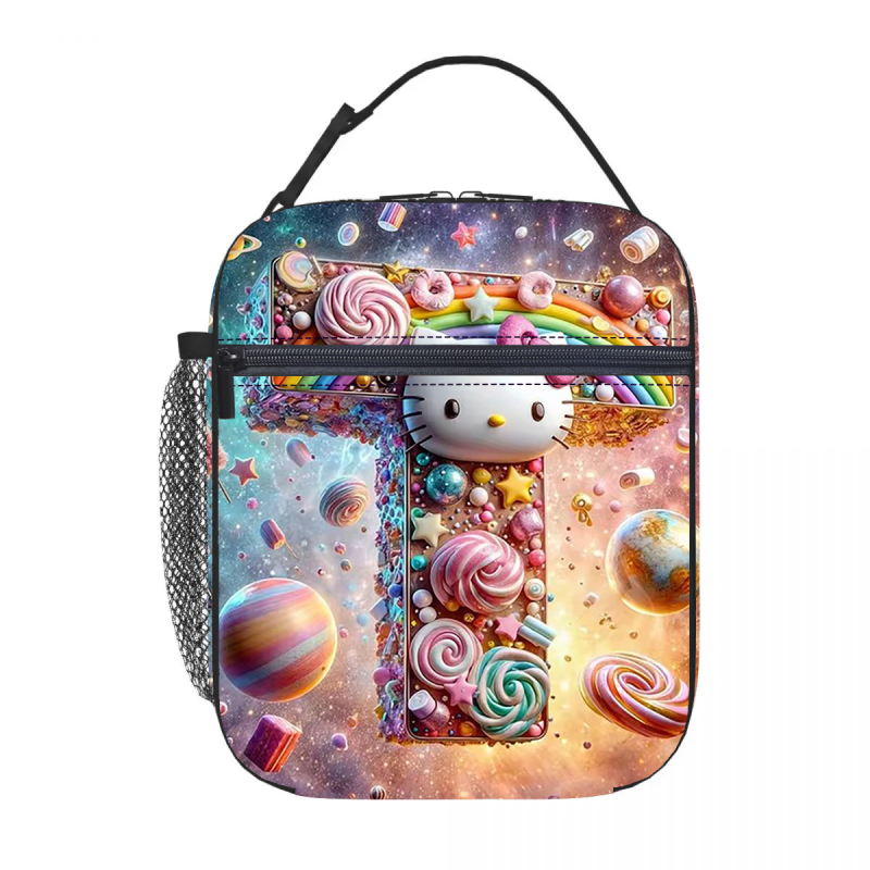 Karštas išpardavimas tarpvalstybiniu mastu, „Hello Kitty“ pietų maišelis su izoliacija, ledo maišelis, pikniko izoliacija, pietų dėžutė, biuro darbuotojams su ryžių maišeliu