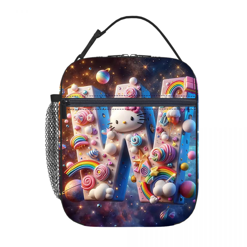 Karštas išpardavimas tarpvalstybiniu mastu, „Hello Kitty“ pietų maišelis su izoliacija, ledo maišelis, pikniko izoliacija, pietų dėžutė, biuro darbuotojams su ryžių maišeliu