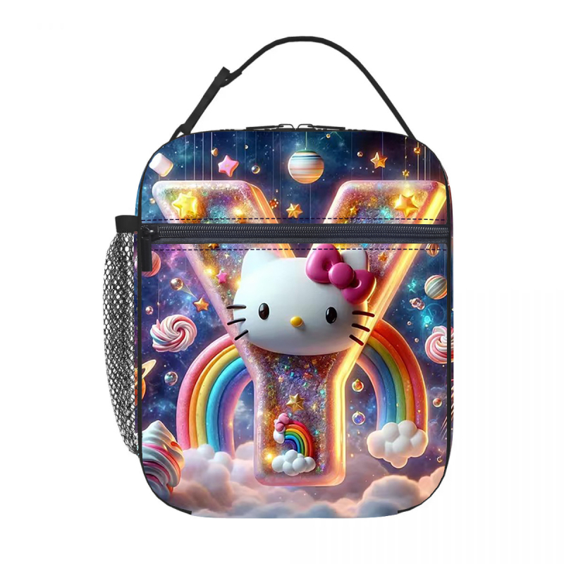 Karštas išpardavimas tarpvalstybiniu mastu, „Hello Kitty“ pietų maišelis su izoliacija, ledo maišelis, pikniko izoliacija, pietų dėžutė, biuro darbuotojams su ryžių maišeliu