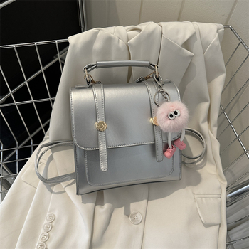 Vienkārša mugursoma sieviešu koledžas stila soma sieviešu soma 2023. gada jauna modes ikdienas plecu rokassoma maza mugursoma