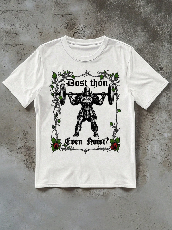 Autistična smiješna majica s grafikom kostura - muška moda