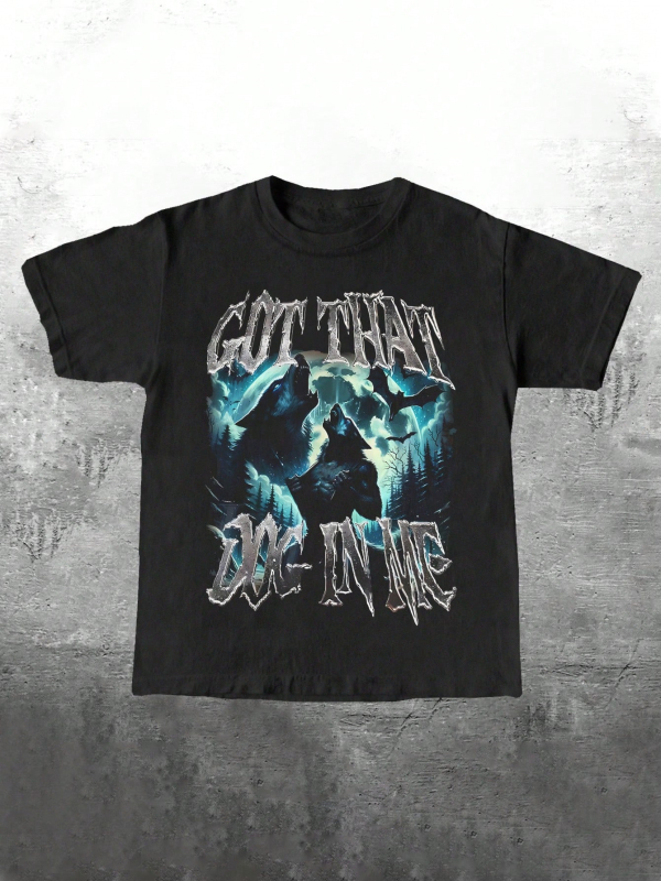 Autistična smiješna majica s grafikom kostura - muška moda