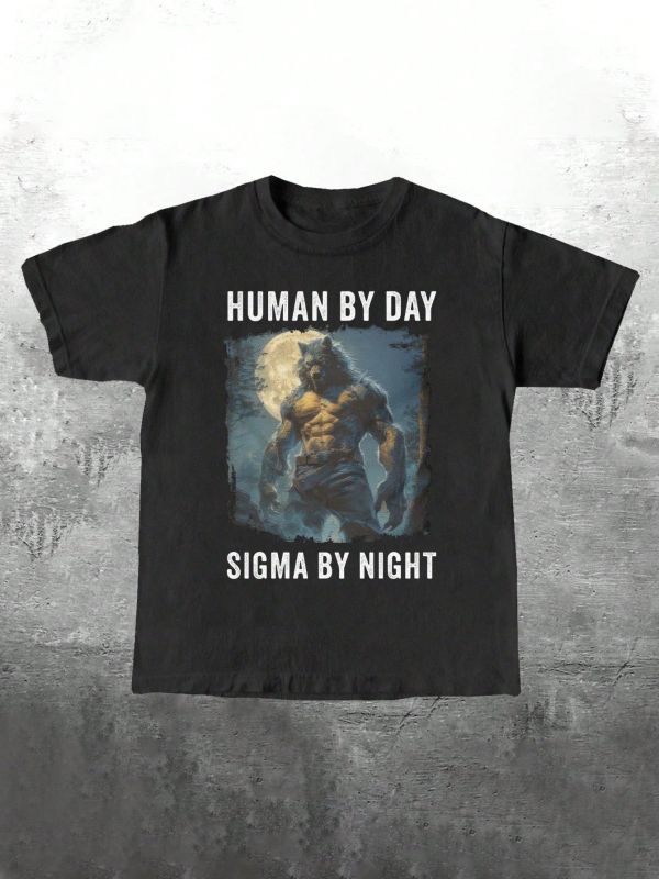 Autistična smiješna majica s grafikom kostura - muška moda