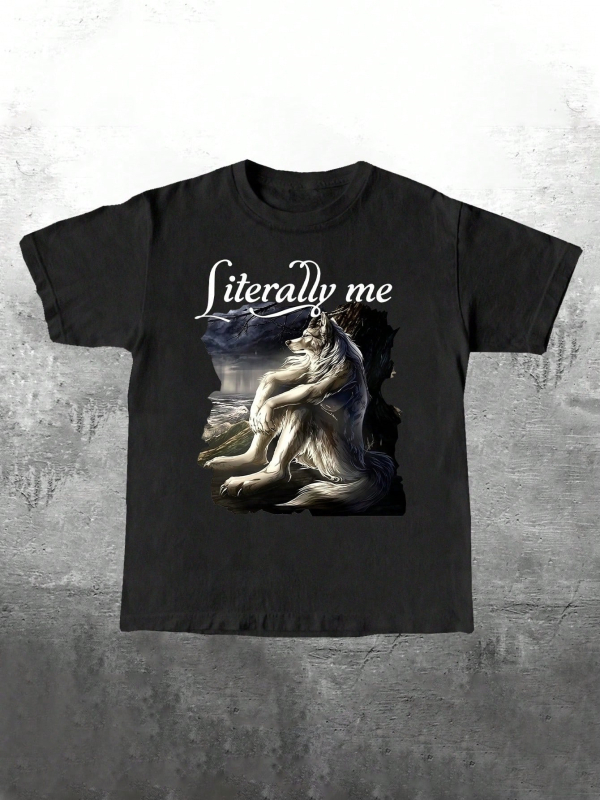 Autistična smiješna majica s grafikom kostura - muška moda