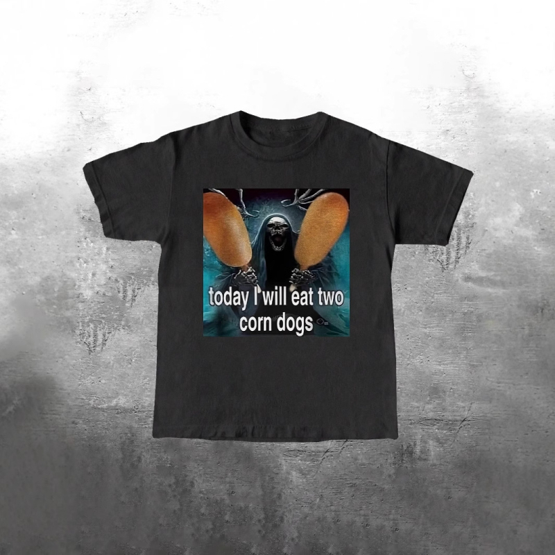 Autistična smiješna majica s grafikom kostura - muška moda