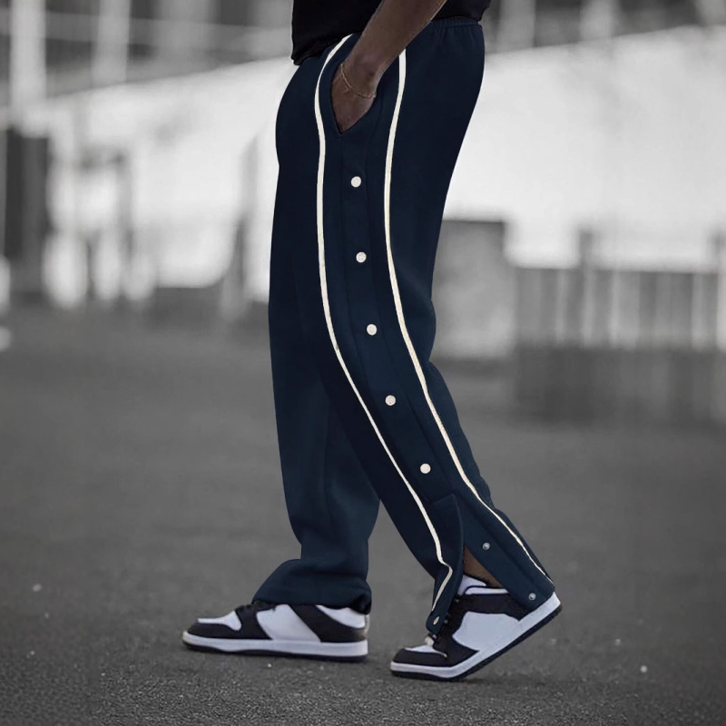 Muške hlače s prsima, ležerne, europske i američke, modne marke, retro, ležerne, s dugim prstima, za muškarce, prekogranične