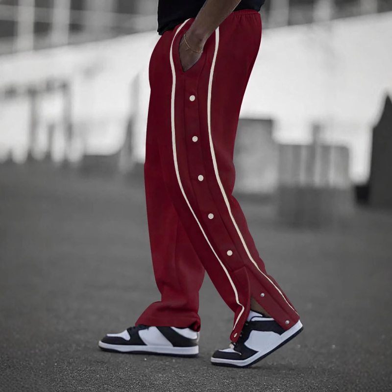 Muške hlače s prsima, ležerne, europske i američke, modne marke, retro, ležerne, s dugim prstima, za muškarce, prekogranične