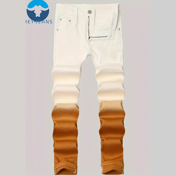 Αποκλειστικό προϊόν 2024 Μόδα Νέο Στυλ Ντεγκραντέ Τζιν Στενής Γραμμής Μοντέρνα