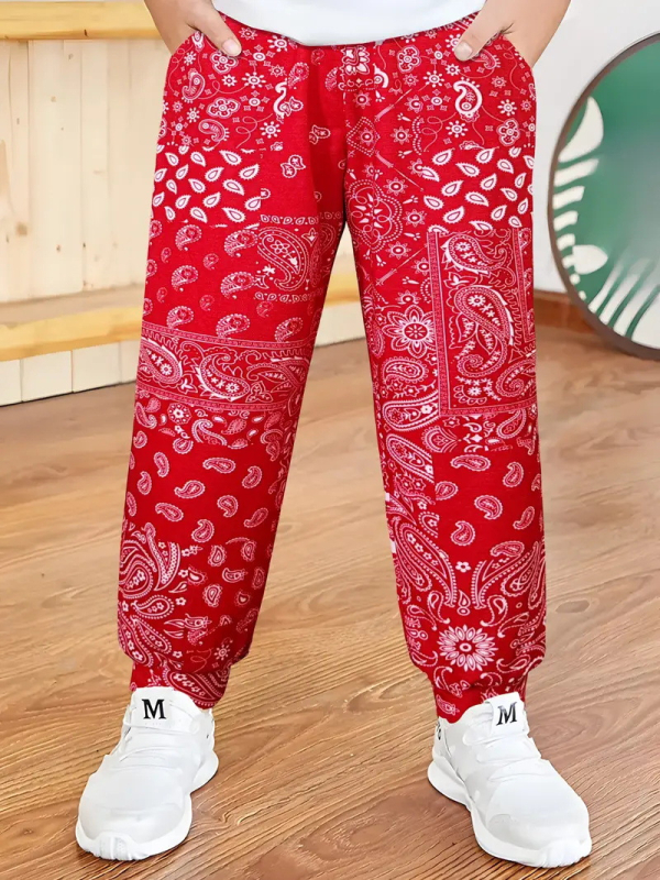 2024 Корейски стил за момчета, висококачествени нови спортни панталони, тънки есенни дишащи ежедневни връхни панталони