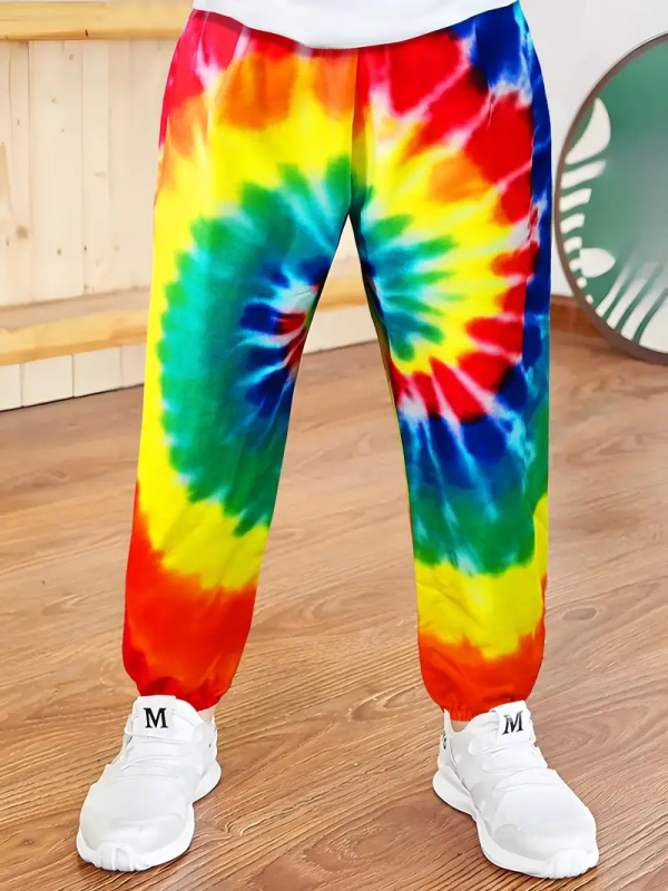 2024 Корейски стил за момчета, висококачествени нови спортни панталони, тънки есенни дишащи ежедневни връхни панталони