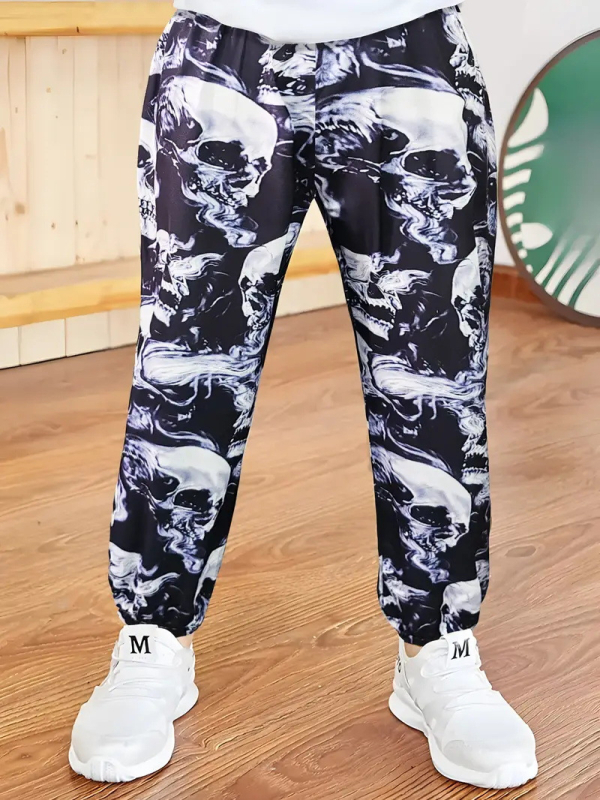 2024 Корейски стил за момчета, висококачествени нови спортни панталони, тънки есенни дишащи ежедневни връхни панталони