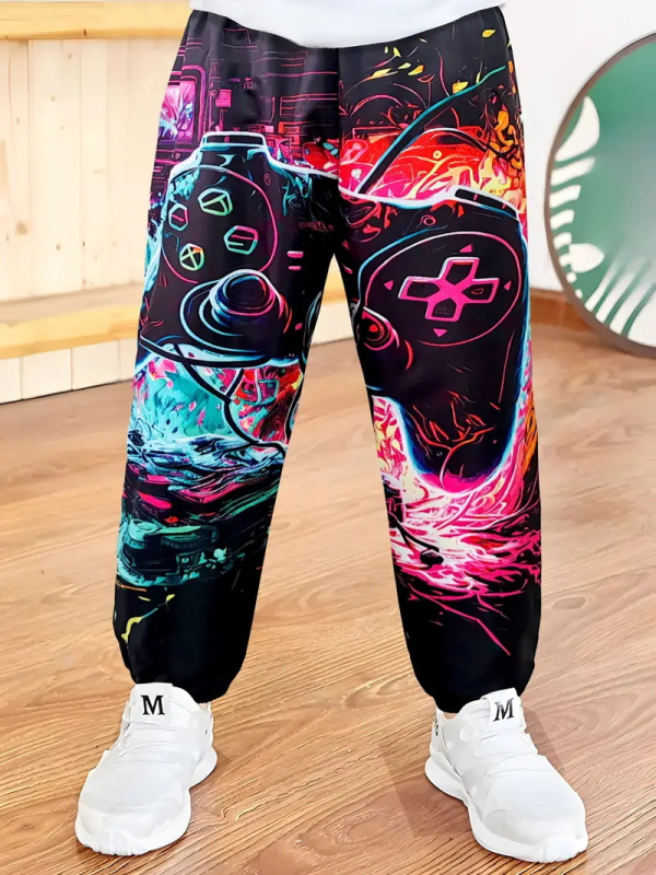 2024 Корейски стил за момчета, висококачествени нови спортни панталони, тънки есенни дишащи ежедневни връхни панталони