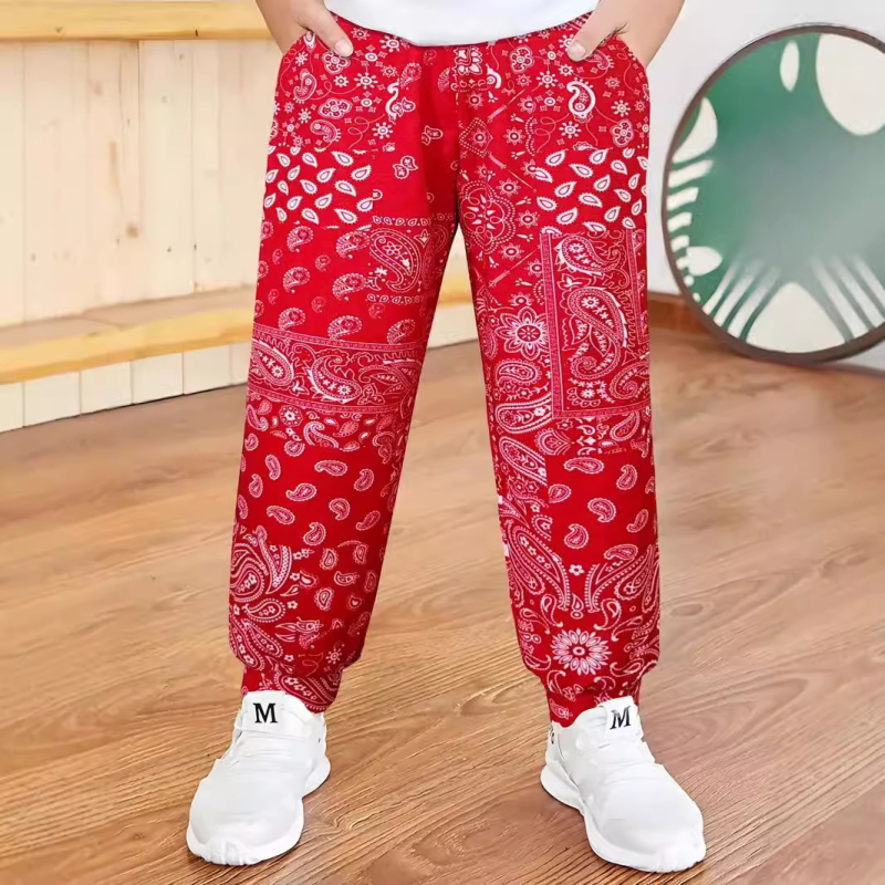 2024 Корейски стил за момчета, висококачествени нови спортни панталони, тънки есенни дишащи ежедневни връхни панталони