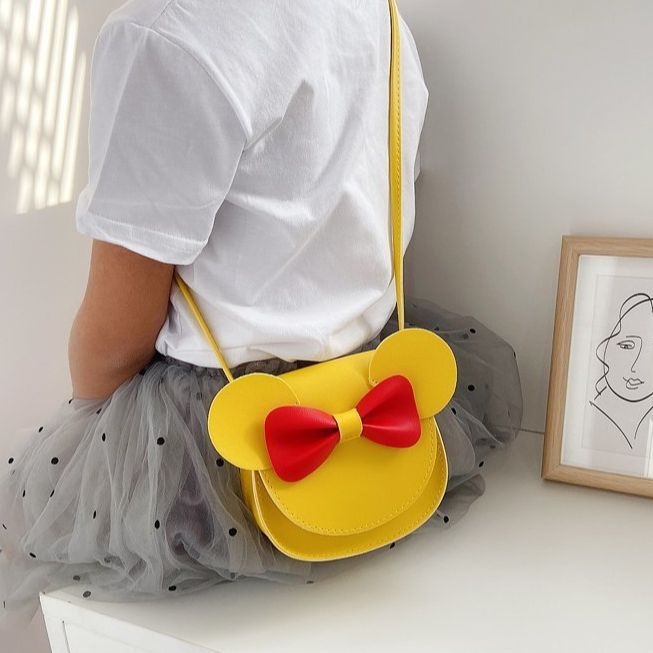 2023. gada jaunā meiteņu soma konfekšu krāsas bantītes multfilmas plecu soma jauka mazas meitenes plecu soma