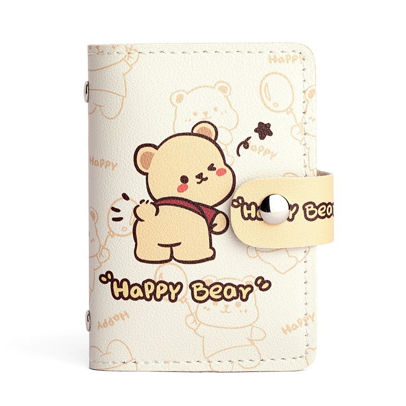 Pacha koera suure mahutavusega mitme kaardi pesaga kaardihoidja, armas mini-kõik-ühes kaardihoidja, ID-kaardi juhilubade kaardihoidja naistele