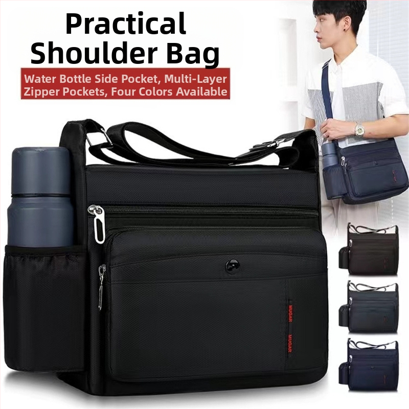 Pánska taška cez rameno, crossbody, bežecký stánok, taška na voľný čas, cestovná taška, vonkajší prenosný batoh