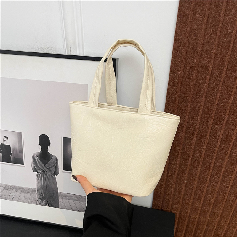 Geantă de umăr tip sac de mână pentru femei, geantă de iarnă 2024, geantă de mână portabilă, geantă de mână din piele moale, geantă de lucru pentru umăr, geantă de mână pentru femei