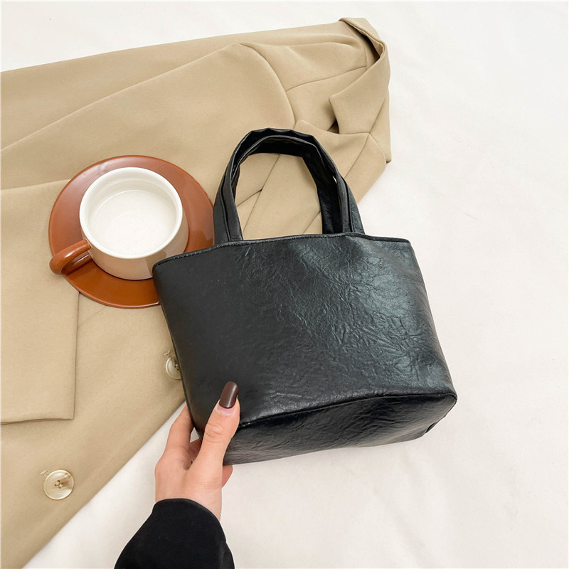 Geantă de umăr tip sac de mână pentru femei, geantă de iarnă 2024, geantă de mână portabilă, geantă de mână din piele moale, geantă de lucru pentru umăr, geantă de mână pentru femei