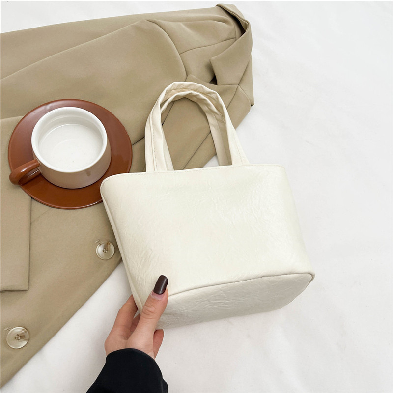Geantă de umăr tip sac de mână pentru femei, geantă de iarnă 2024, geantă de mână portabilă, geantă de mână din piele moale, geantă de lucru pentru umăr, geantă de mână pentru femei