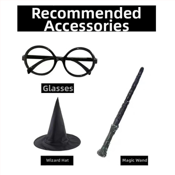 Дрехи за Хари Потър, костюм, пълен комплект, Грифиндор, обграждащ детска магическа роба, училищна униформа, магьосническа роба