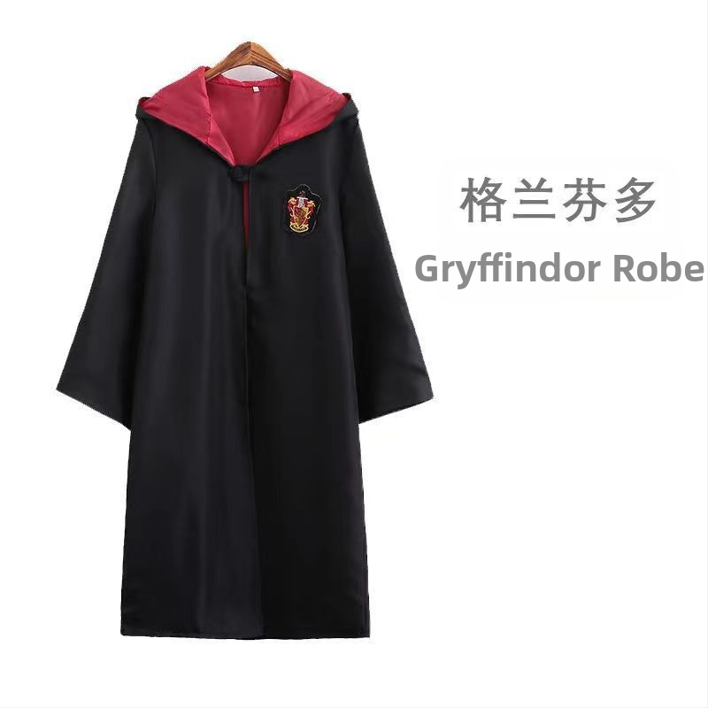 Haine Harry Potter costum cos set complet Gryffindor înconjurător haină magică pentru copii uniformă școlară de performanță robe de vrăjitor