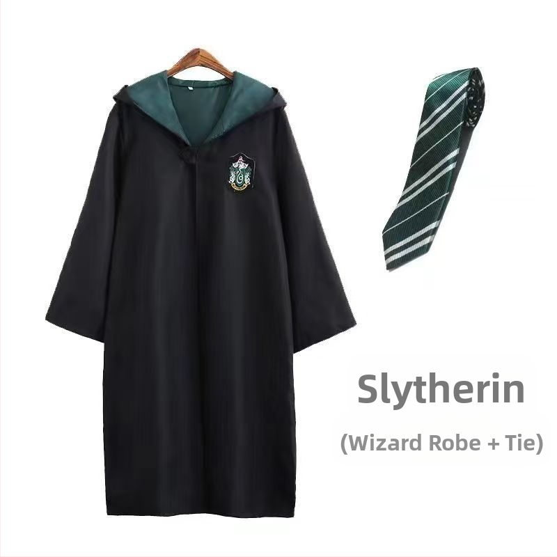 Haine Harry Potter costum cos set complet Gryffindor înconjurător haină magică pentru copii uniformă școlară de performanță robe de vrăjitor