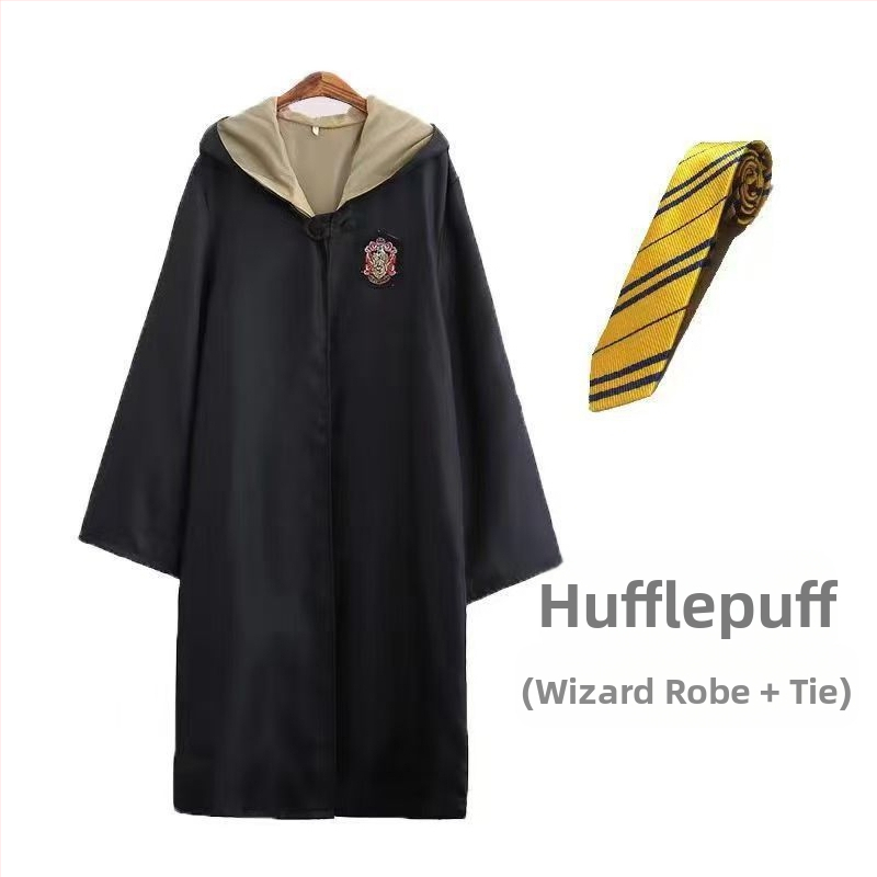 Haine Harry Potter costum cos set complet Gryffindor înconjurător haină magică pentru copii uniformă școlară de performanță robe de vrăjitor