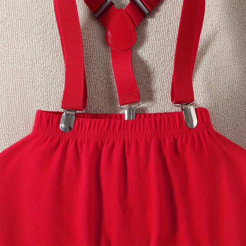 Prekogranično europsko i američko odijelo od tri dijela za dječake s kratkim rukavima i naramenicama