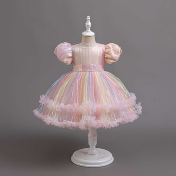 Rochie de mireasă pentru fete, poncho, rochie de seară pentru fete cu flori, rochie de spectacol pentru copii, rochie de pian pentru gazdă