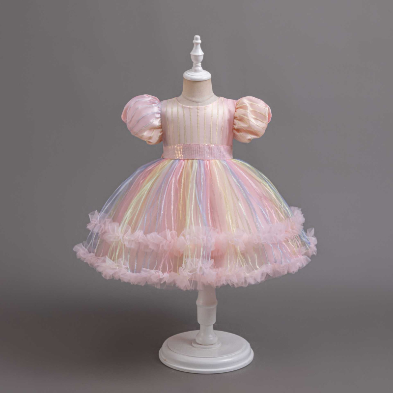 Rochie de mireasă pentru fete, poncho, rochie de seară pentru fete cu flori, rochie de spectacol pentru copii, rochie de pian pentru gazdă