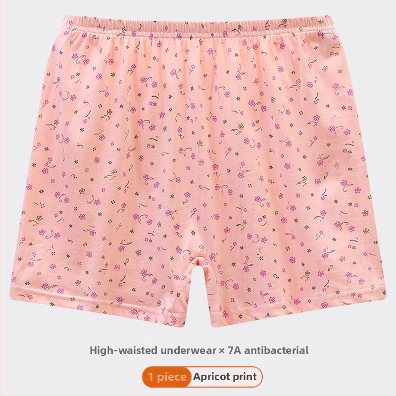 Keskealise ja eaka ema aluspesu puuvillased kõrge vöökohaga lahtised bokserid ema puuvillased aluspesu puuvillased naiste pluss-suuruses lühikesed püksid