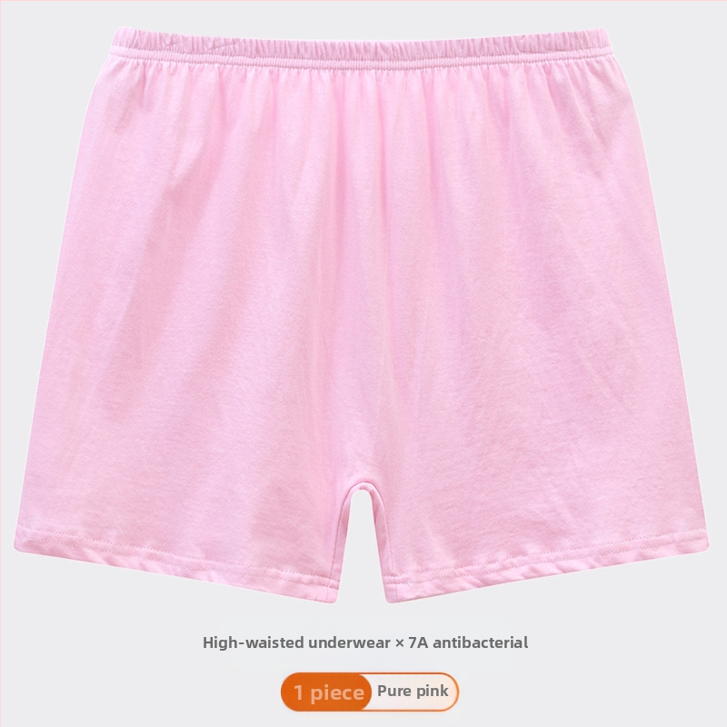 Keskealise ja eaka ema aluspesu puuvillased kõrge vöökohaga lahtised bokserid ema puuvillased aluspesu puuvillased naiste pluss-suuruses lühikesed püksid