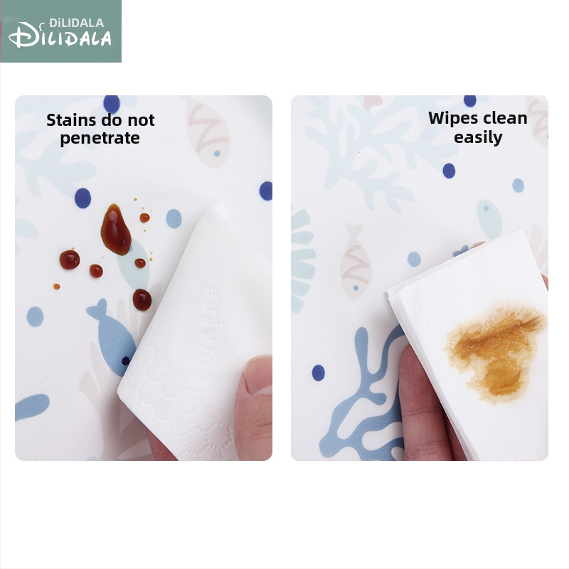 Детска престилка за хранене, чанта за хранене за бебешки момичета, лигавник за бебе, допълнителна храна, устойчивост на износване, водоустойчивост, мръсотия, за 3-годишни