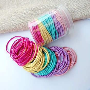 Rudens ir žiemos paprasta elegantiška plaukų juosta, didmeninė prekyba, labai elastinga, patvari guminė juosta, Mori pagrindinė dėžutėje esanti plaukų juosta