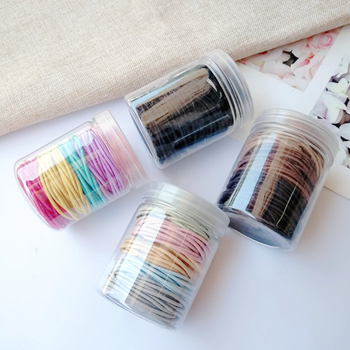 Rudens ir žiemos paprasta elegantiška plaukų juosta, didmeninė prekyba, labai elastinga, patvari guminė juosta, Mori pagrindinė dėžutėje esanti plaukų juosta