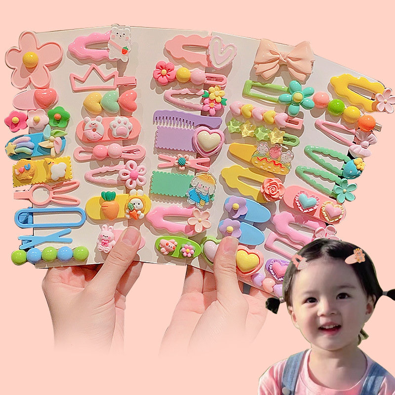 Dopamiiniga laste katkine juuksenõel 2023 uus tukk klipsiga armas tüdruk beebi BB klipsiga juuksenõelaga peakate naistele