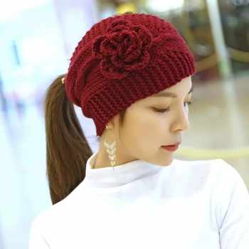 Keeratud kameeliaga kootud villast juuksevöö kõrvakaitse peakate veniv käsitöö juukseehted soe sügis- ja talvine peapael