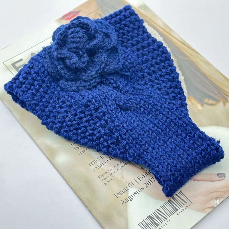 Keeratud kameeliaga kootud villast juuksevöö kõrvakaitse peakate veniv käsitöö juukseehted soe sügis- ja talvine peapael