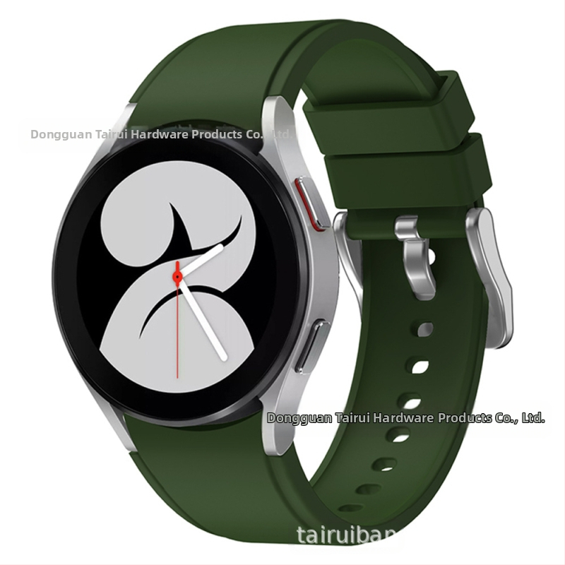 Oficiali „Samsung Galaxy Watch 4 Classic“ silikoninė universali apyrankė.