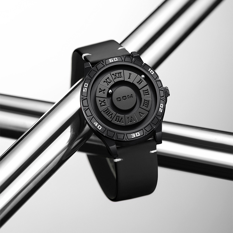 Dom Magnetic Floating Ball meeste käekell loomingulise isiksuse kontseptsiooniga veekindel moekell ujuva disainiga