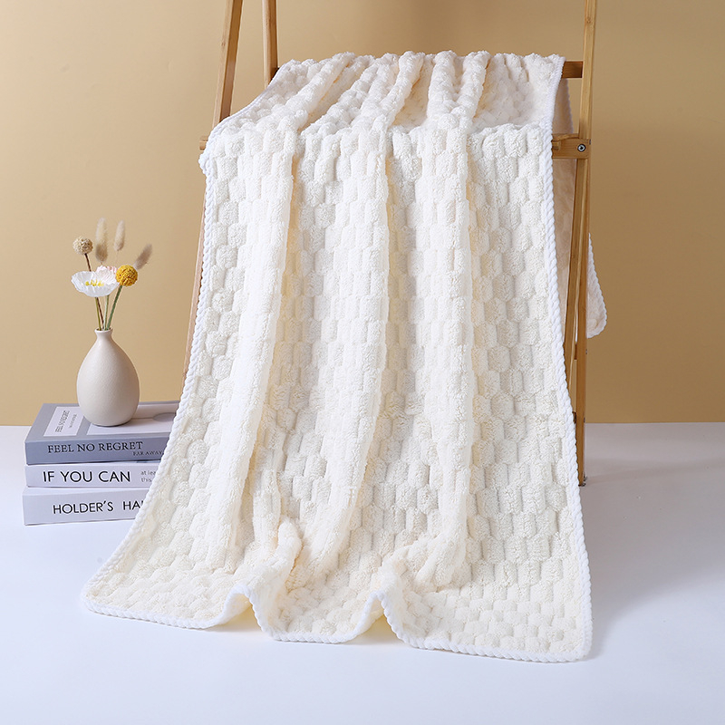 Debesų pliušinis rankšluostis, A klasės didelis vonios rankšluostis, koralų vilnos, minkštas, sugeriantis, suaugusiųjų, vaikų veido rankšluostis