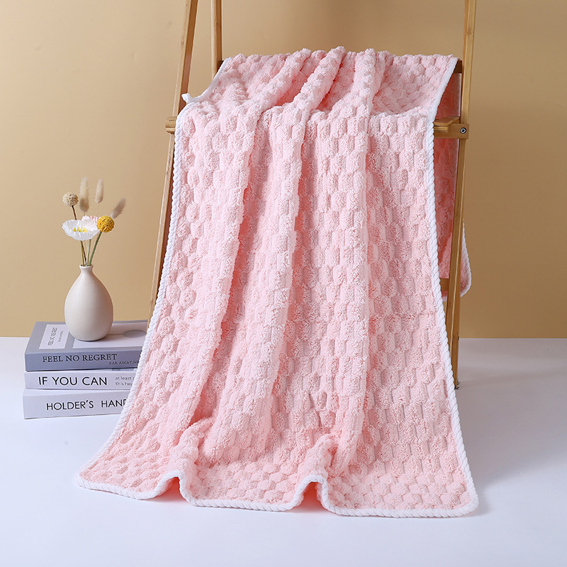 Debesų pliušinis rankšluostis, A klasės didelis vonios rankšluostis, koralų vilnos, minkštas, sugeriantis, suaugusiųjų, vaikų veido rankšluostis