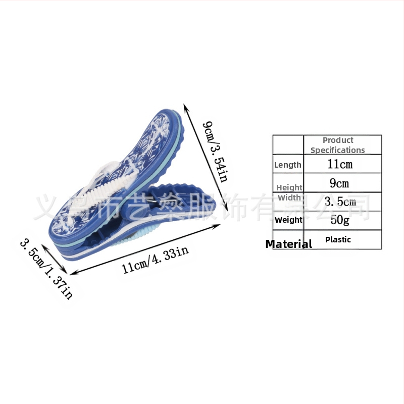 Mielas gyvūnų serijos paplūdimio rankšluostis, atsparus vėjui, segtukas, kėdė, rankšluosčio segtukas, džiovinimo segtukas, plastikinis drabužių džiovinimo segtukas