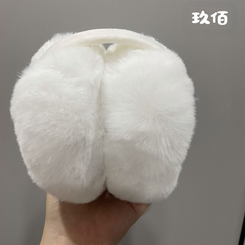 Talvised soojad kõrvaklapid Naiste Korea stiilis armsad õpilaste kõrvakatted Talvised kõrvakaitsed Plush kõrvaklapid Külmumisvastased kõrvaklapid Mitte kokkupandavad